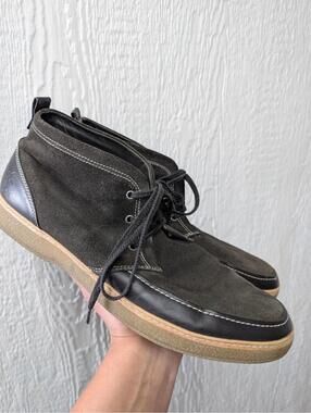 Stacy Adams Dynamo Brown Suede Ankle Lace Up Boots Men's Size 13